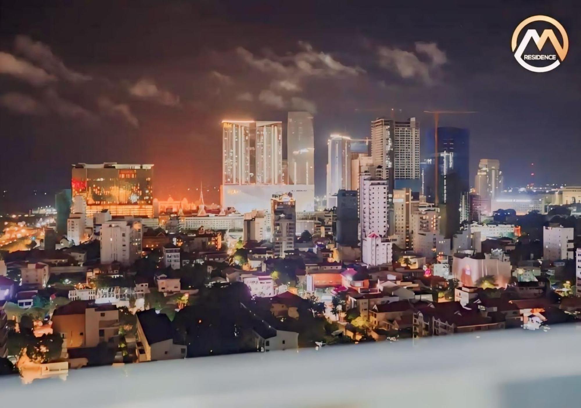 Hotel Serviced Condo Unique Infinity Pool With Mekong River View พนมเปญ ภายนอก รูปภาพ
